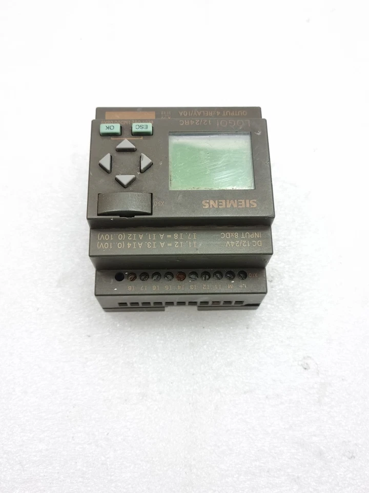 Siemens 6ED1052-1MD00-0BA6 12/24RC Logo 6ed10521md000ba6 Used Working Free Ship